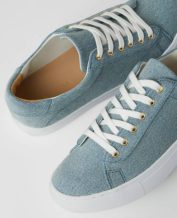 Weekend Collection Denim Sneakers
