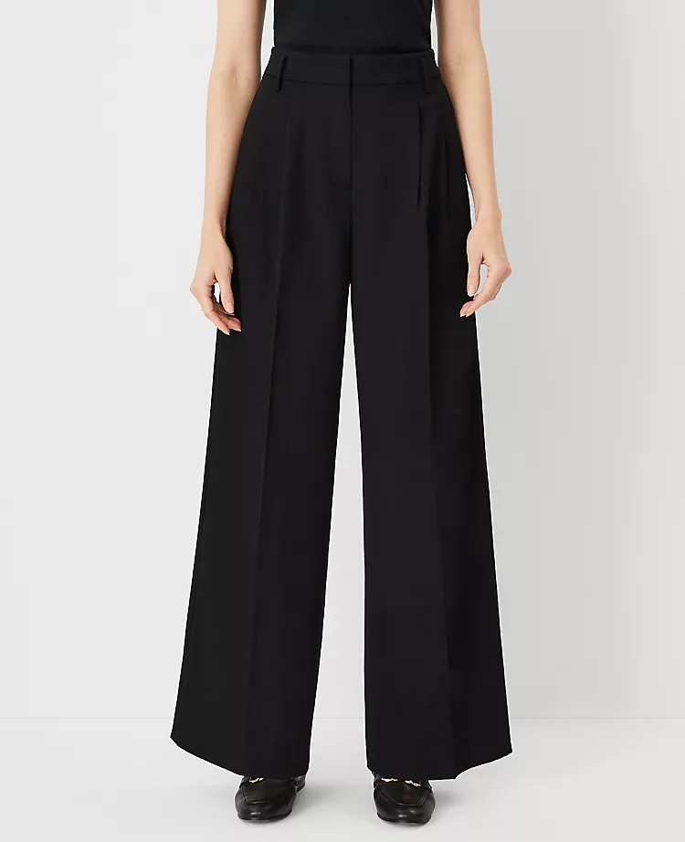 The Pleated Wide-Leg Pant