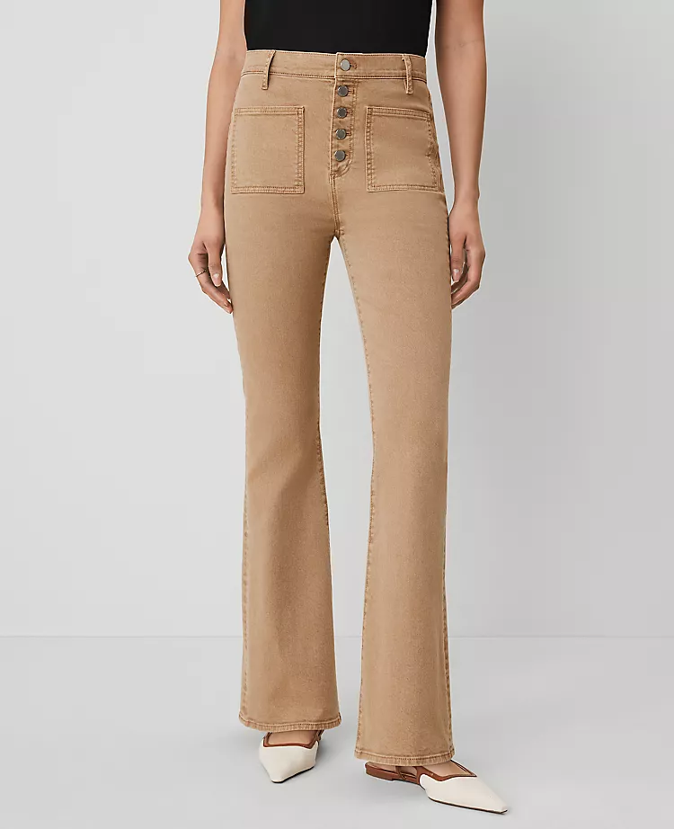 The Patch Pocket Flare Jean