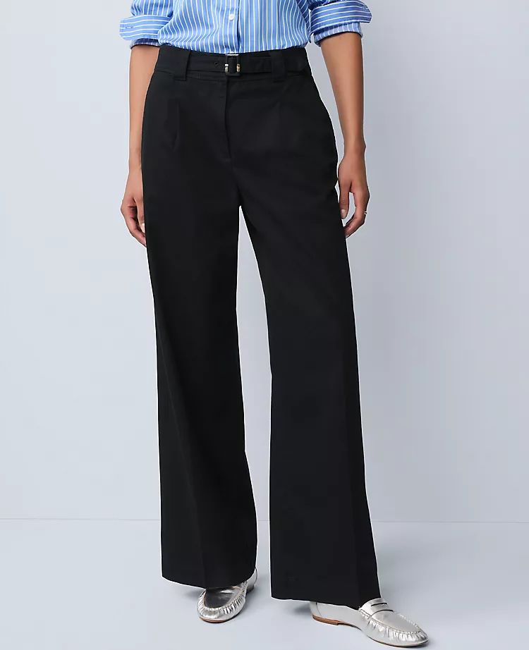 The Belted Wide-Leg Pant