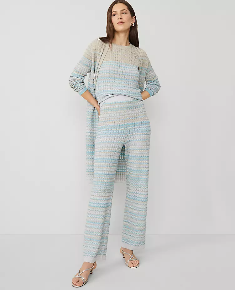 The Petite Pull-On Wide-Leg Sweater Pant