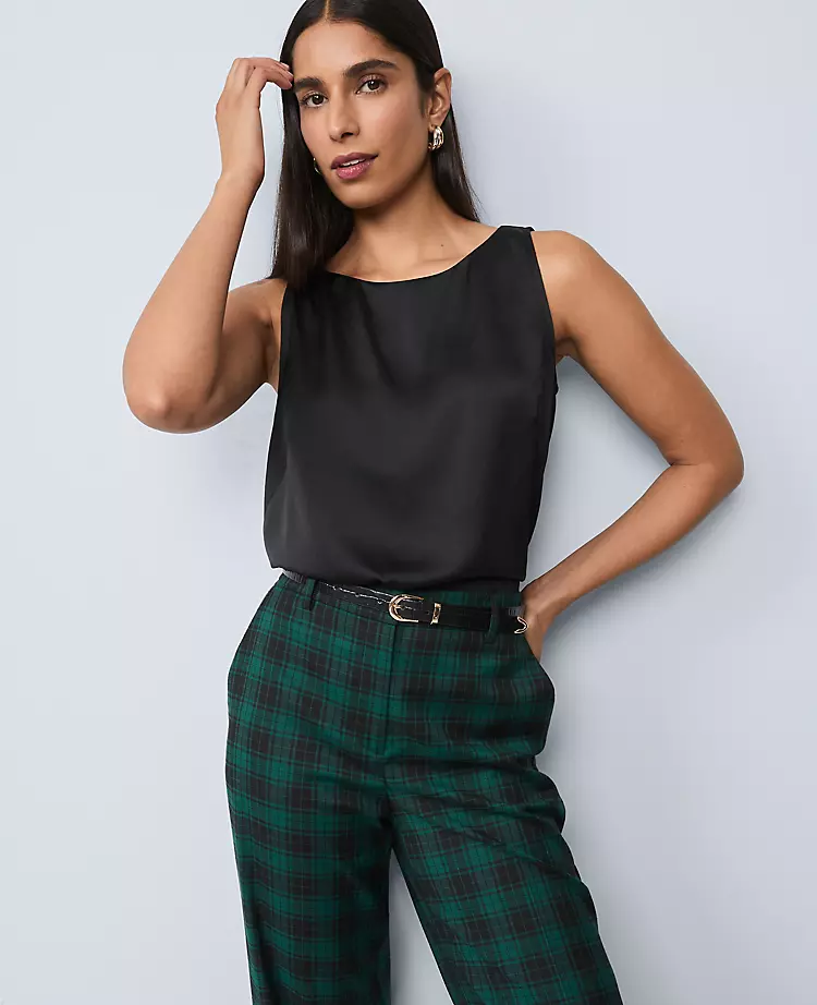 Satin Tank Top