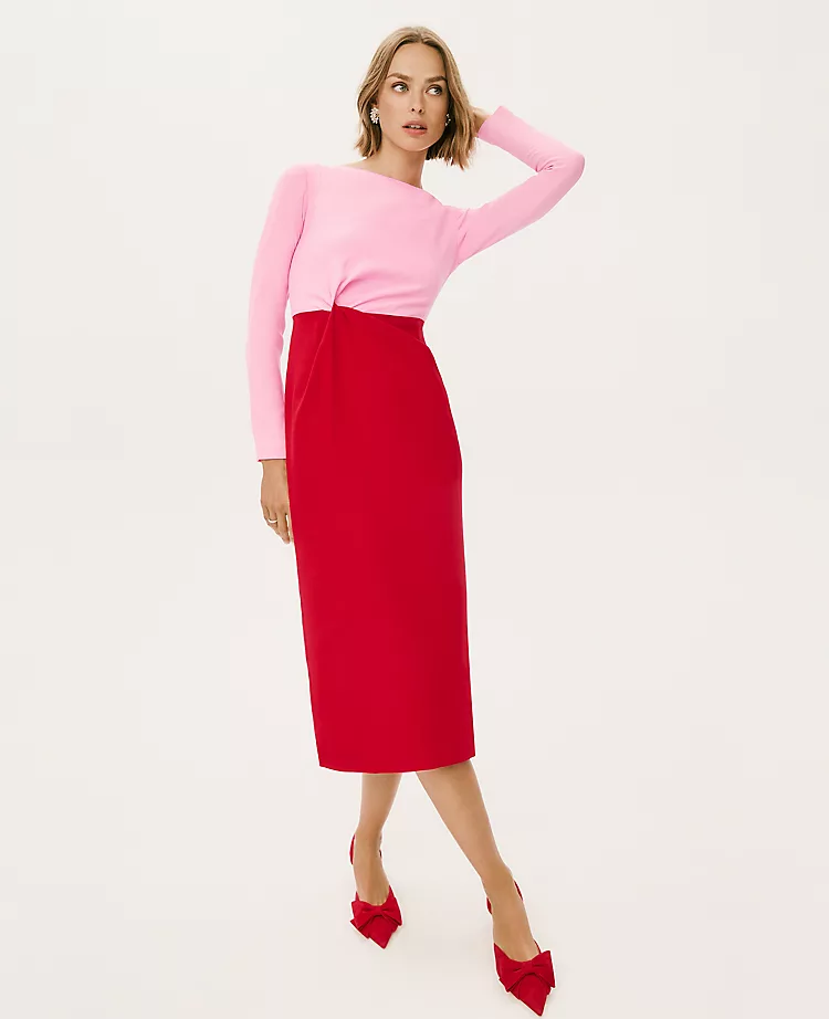 7908-Colorblock-Twist-Midi-Dress-3.webp Colorblock Twist Midi Dress