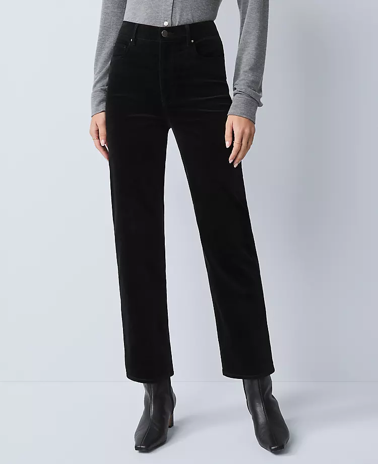 Weekend Collection Stretch Velvet Pant