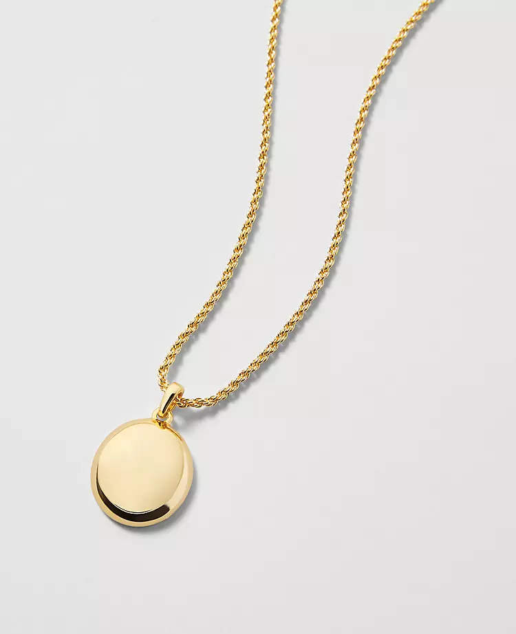 Rope Chain Pendant Necklace