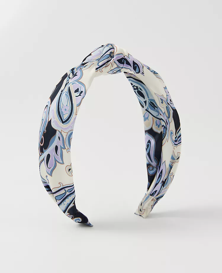 Paisley Knotted Headband