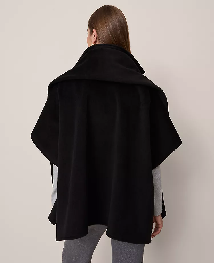 Zip Scarf Poncho