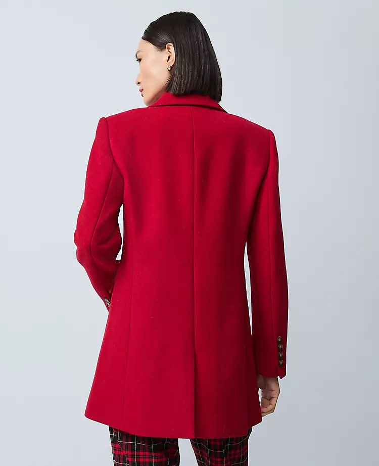 Fitted Double Breasted Coat