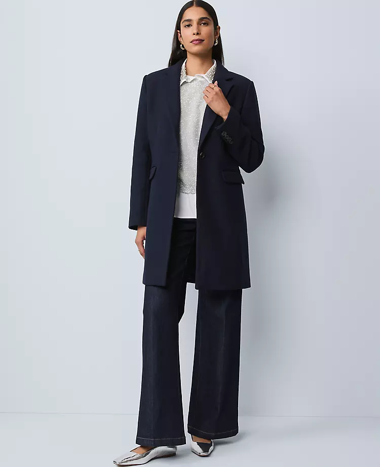 Petite Chesterfield Coat