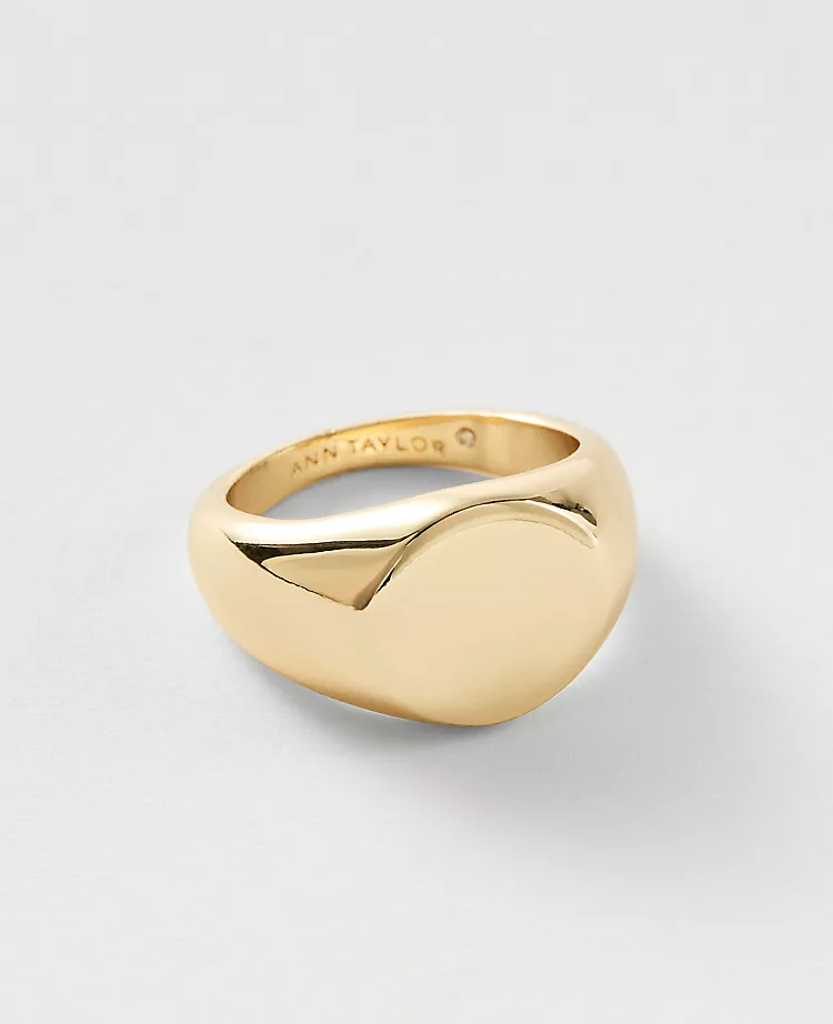 Metal Signet Ring