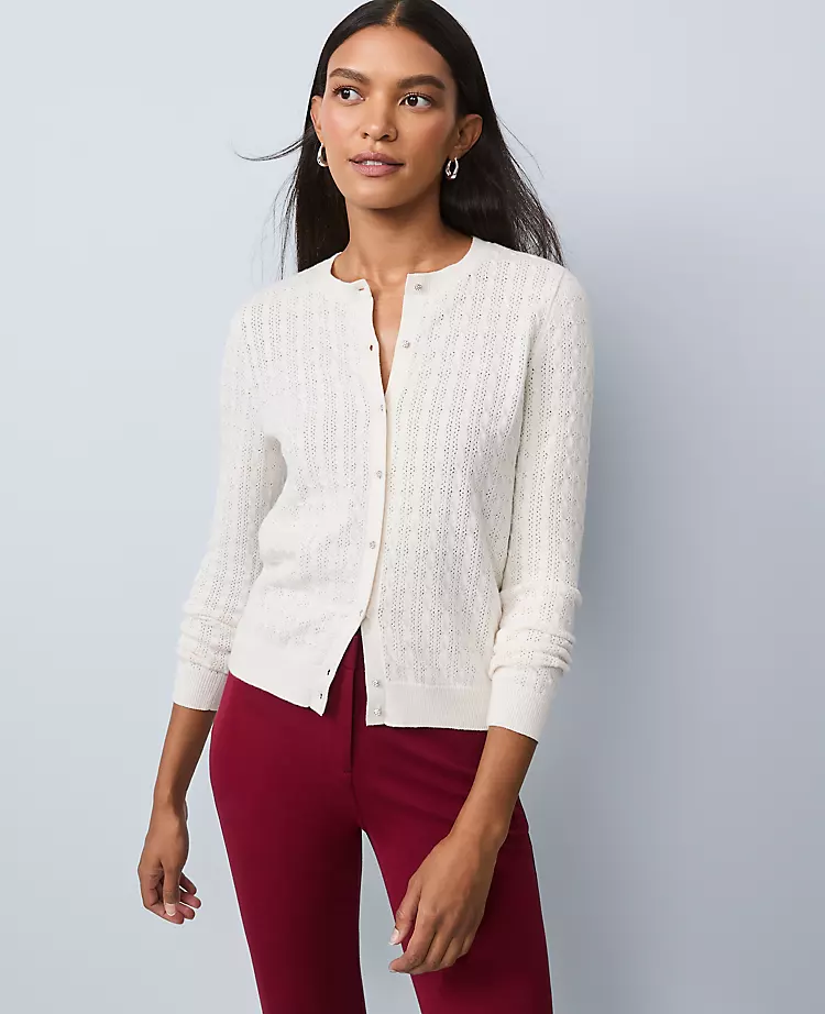 Petite Cable Stitch Ann Cardigan