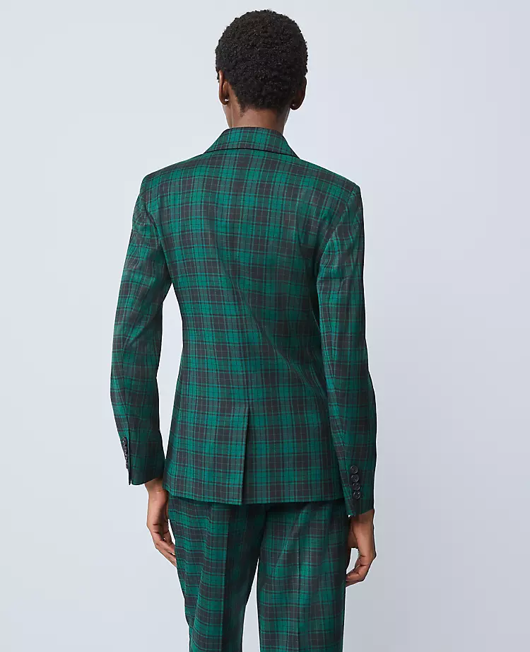 9175-The-Petite-Notched-One-Button-Blazer-in-Plaid-2.webp The Petite Notched One Button Blazer in Plaid