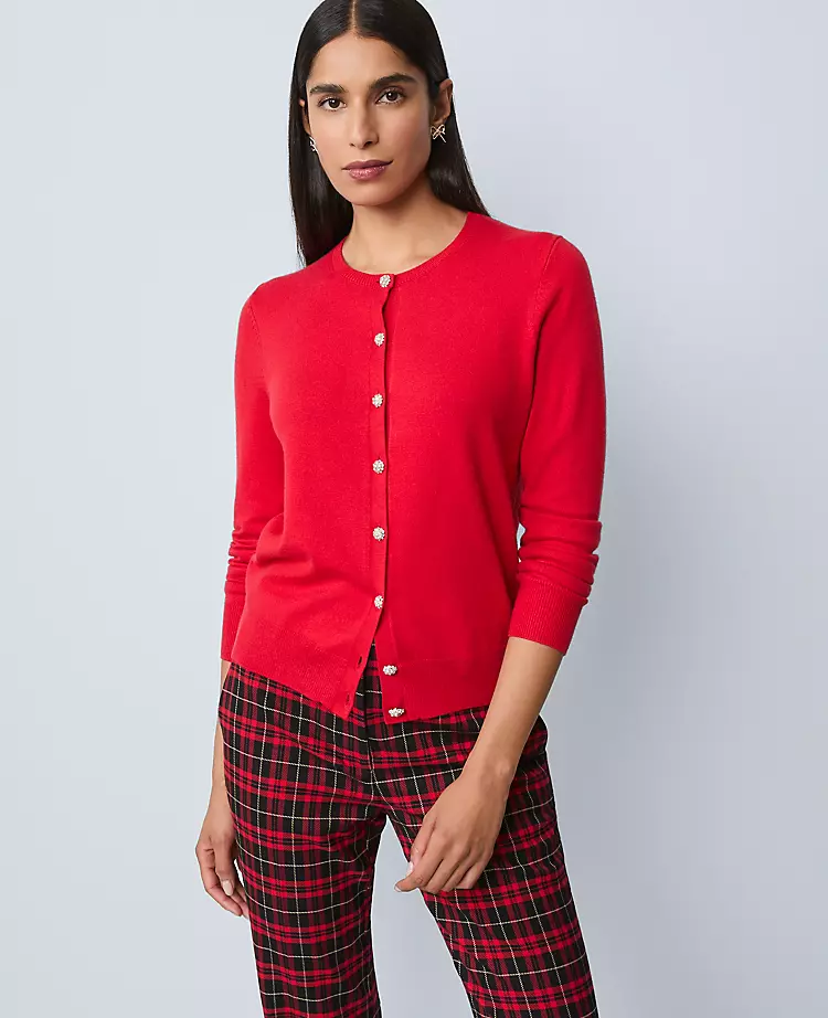 Petite Embellished Ann Cardigan