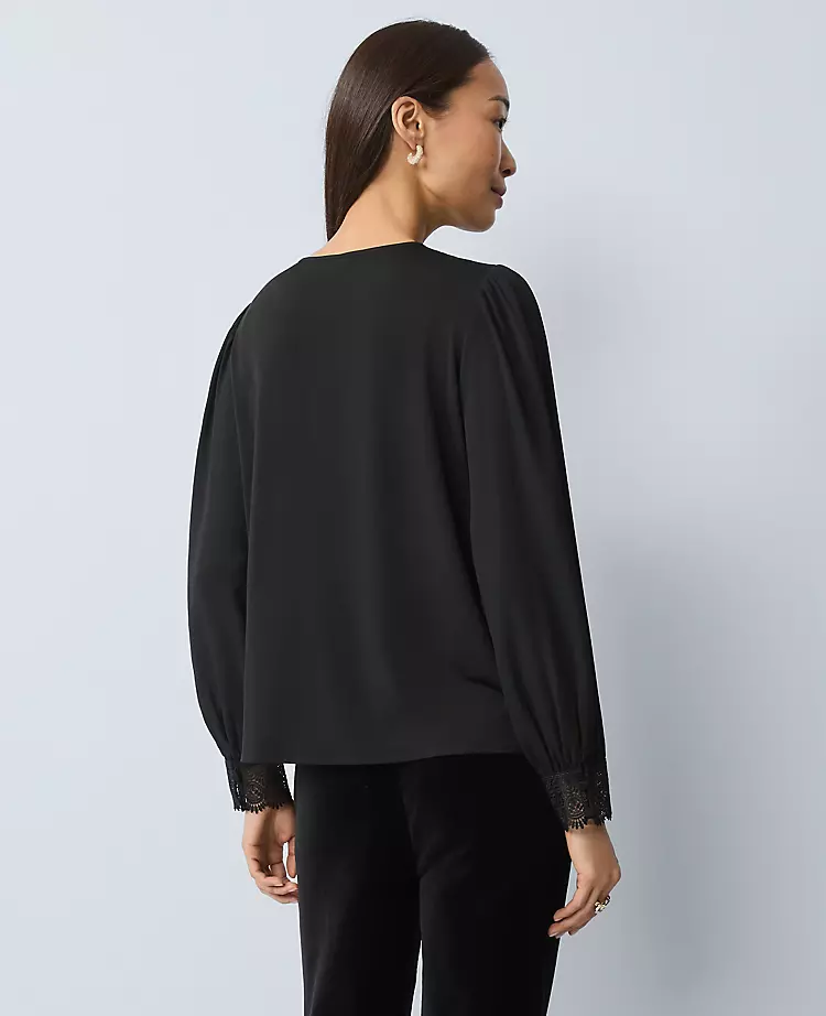 9620-Petite-Lace-Trim-Mixed-Media-Blouse-2.webp Petite Lace Trim Mixed Media Blouse