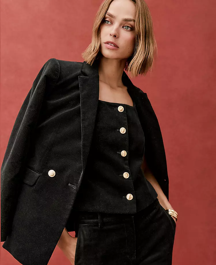 9680-Velvet-Square-Neck-Vest-4.webp Velvet Square Neck Vest